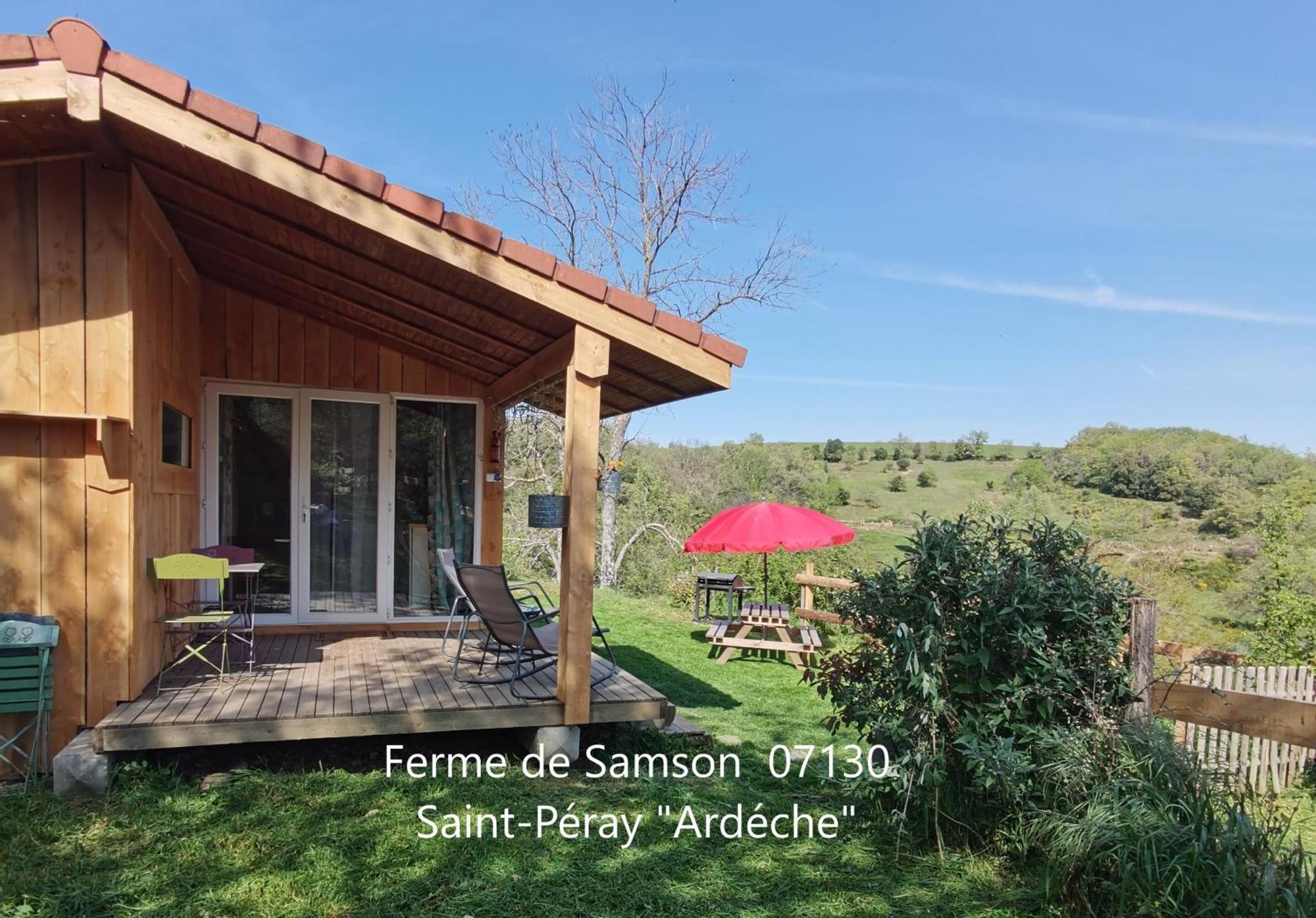 Villa Ferme de Samson Saint-Péray Exterior foto